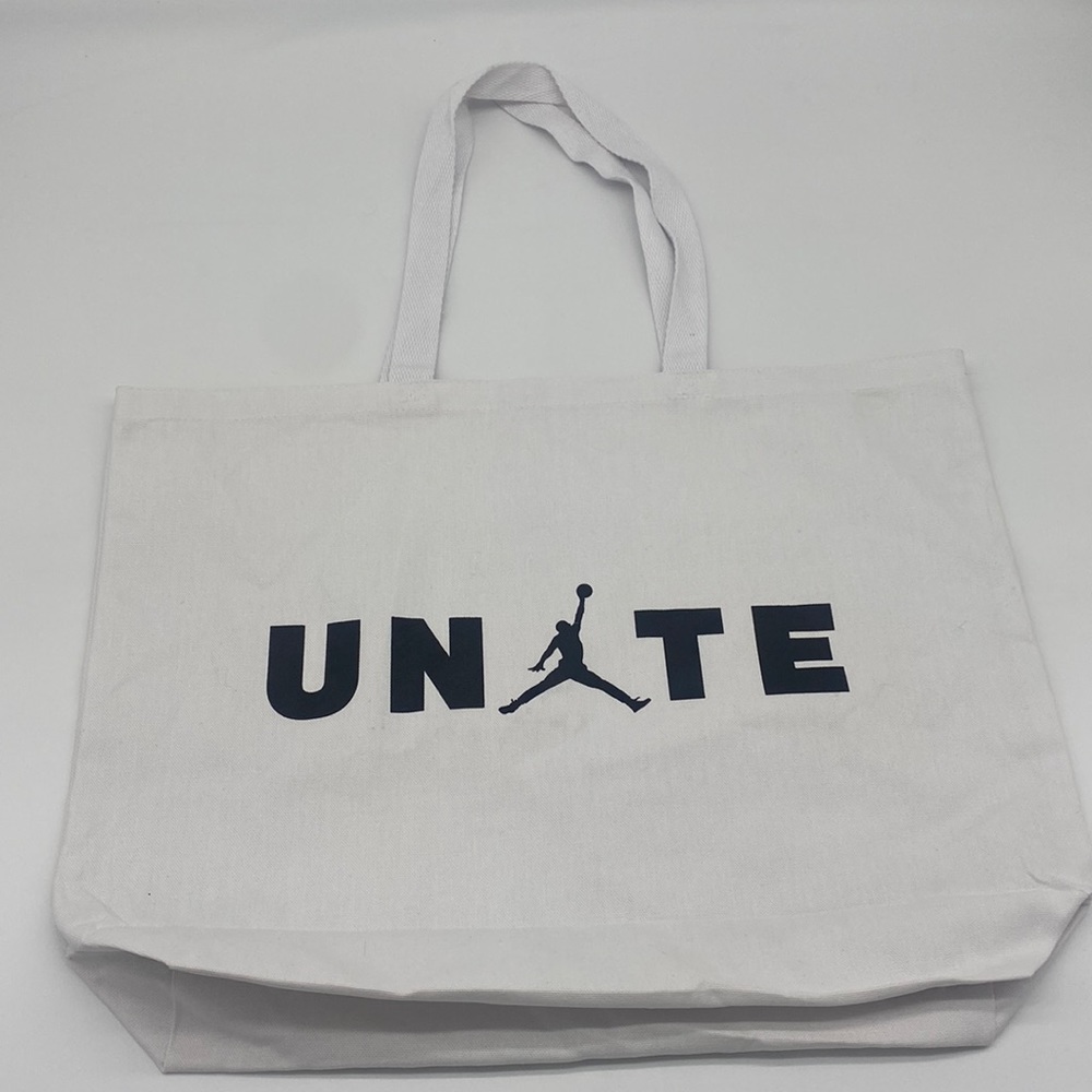 Jordan UNITE Canvas Tote Bag White